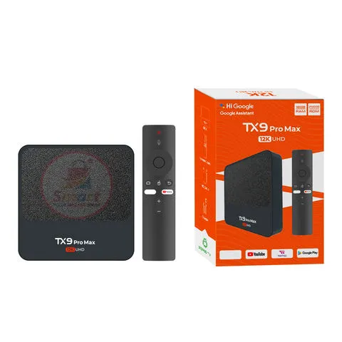 TX9 Pro Max Android Smart TV Box Price in Bangladesh | 12K UHD 2G+16GB with Voice Control